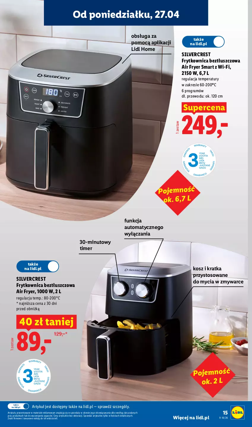 Gazetka promocyjna Lidl - Katalog ważny od 27.04 - ważna 27.04 do 02.05.2026 - strona 17 - produkty: Gra, Kosz, Silvercrest