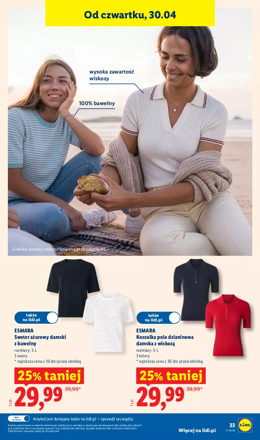 Gazetka promocyjna Lidl - Katalog ważny od 27.04 - ważna 27.04 do 02.05.2026 - strona 41 - produkty: Gra, Grafika, Kosz, Koszulka, Sok, Sweter