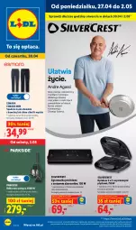 Gazetka promocyjna Lidl - Katalog ważny od 27.04 - Gazetka - ważna od 02.05 do 02.05.2026 - strona 1 - produkty: Parkside, Silvercrest, Odkurzacz, Płytka, Warka, Lack, Spodnie, Fa