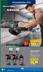 Gazetka promocyjna Lidl - Katalog ważny od 27.04 - Gazetka - ważna od 02.05 do 02.05.2026 - strona 22 - produkty: Parkside, Top, Szczotka, Płyta, Ogród, Lakier