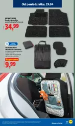Gazetka promocyjna Lidl - Katalog ważny od 27.04 - Gazetka - ważna od 02.05 do 02.05.2026 - strona 25 - produkty: Dywanik, Organizer, Dywan