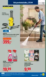 Gazetka promocyjna Lidl - Katalog ważny od 27.04 - Gazetka - ważna od 02.05 do 02.05.2026 - strona 27 - produkty: Sok, Koc, Kärcher, Odświeżacz powietrza, Pistolet, LG