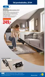 Gazetka promocyjna Lidl - Katalog ważny od 27.04 - Gazetka - ważna od 02.05 do 02.05.2026 - strona 9 - produkty: Silvercrest, Odkurzacz, Rura, Szczotka, Akumulator