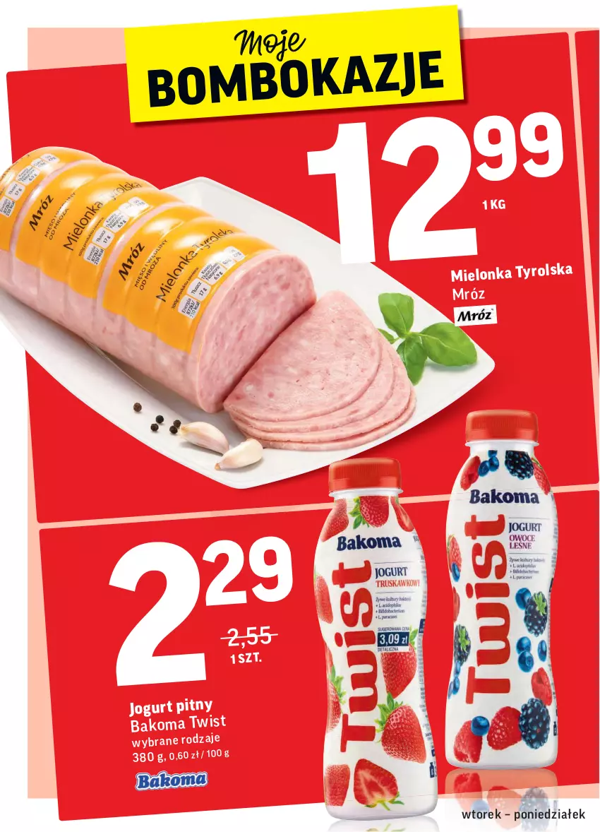 Gazetka promocyjna Intermarche - Gazetka promocyjna - ważna 19.10 do 25.10.2021 - strona 2 - produkty: Bakoma, Jogurt, Jogurt pitny