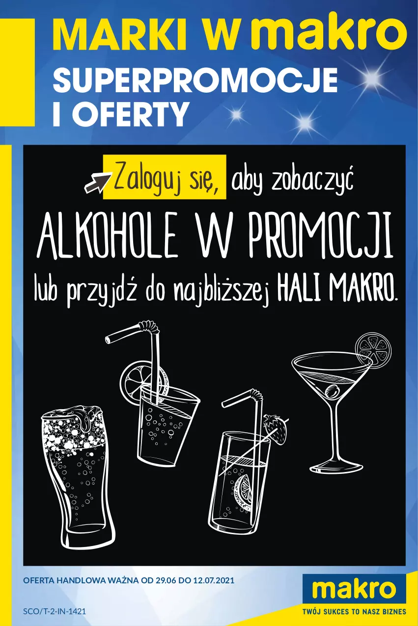 Gazetka promocyjna Makro - [Oferta specjalna] Marki w MAKRO - ważna 29.06 do 12.07.2021 - strona 1