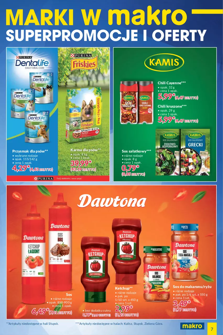 Gazetka promocyjna Makro - [Oferta specjalna] Marki w MAKRO - ważna 29.06 do 12.07.2021 - strona 7 - produkty: Ketchup, Makaron, Ryż, Sałat, Sos, Sos do makaronu