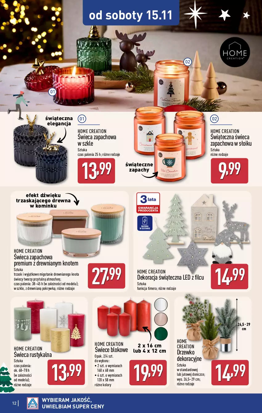 Gazetka promocyjna Aldi - Pełna oferta - ważna 12.11 do 15.11.2025 - strona 12 - produkty: Dekoracja świąteczna, Rust