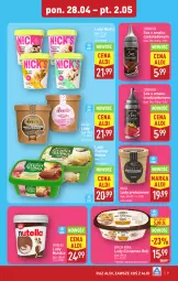 Gazetka promocyjna Aldi - Pełna oferta - Gazetka - ważna od 02.05 do 02.05.2025 - strona 21 - produkty: Nutella, Sos, Lody, Zielona Budka, Ferrero