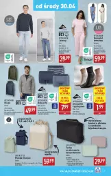 Gazetka promocyjna Aldi - Pełna oferta - Gazetka - ważna od 02.05 do 02.05.2025 - strona 31 - produkty: Top, Ser, Karp, Skarpetki, Plecak, Dres, Torba, Komputer, Bluza, Bokserki, Fa