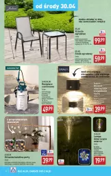 Gazetka promocyjna Aldi - Pełna oferta - Gazetka - ważna od 02.05 do 02.05.2025 - strona 32 - produkty: Krzesło ogrodowe, Gra, BIC, Rama, Stolik, Girlanda, Silan, Krzesło, Grunt, Lampa