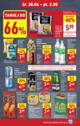 Gazetka promocyjna Aldi - Pełna oferta - Gazetka - ważna od 02.05 do 02.05.2025 - strona 35 - produkty: Piwa, Piwo, Ciastka, Gra, Do mycia naczyń, Red Bull, Chipsy, Warka, Koncentrat do mycia naczyń, Tymbark, Napój niegazowany, Sprite, Napój