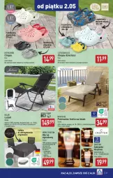 Gazetka promocyjna Aldi - Pełna oferta - Gazetka - ważna od 02.05 do 02.05.2025 - strona 37 - produkty: Piwa, Por, Tran, Wełna, Sport, Clogsy, Dzieci, Pokrowiec, Obrus, Lanki, HP, Fa