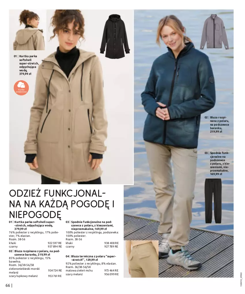 Gazetka promocyjna Bonprix - STYLOWE OBLICZA ZIMY - ważna 28.10.2024 do 28.01.2025 - strona 68 - produkty: Bluza, Kurtka, Parka, Spodnie, Wełna