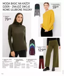 Gazetka promocyjna Bonprix - STYLOWE OBLICZA ZIMY - Gazetka - ważna od 28.01 do 28.01.2025 - strona 18 - produkty: Sweter, Spodnie sztruksowe, Sony, Wełna, Moda, Spodnie, Fa