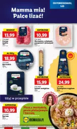 Gazetka promocyjna Lidl - GAZETKA - Gazetka - ważna od 07.05 do 07.05.2025 - strona 21 - produkty: Salami, Burrata, Pesto, Pizza, LG