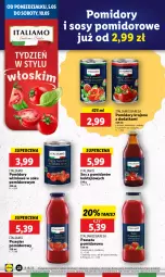 Gazetka promocyjna Lidl - GAZETKA - Gazetka - ważna od 07.05 do 07.05.2025 - strona 24 - produkty: Sos, Sok, Bazyl, Pomidory, Pomidory krojone
