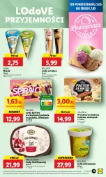 Gazetka promocyjna Lidl - GAZETKA - Gazetka - ważna od 07.05 do 07.05.2025 - strona 43 - produkty: Por, Jogurt, Dove, Lody, Tonik, Baton