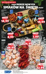 Gazetka promocyjna Kaufland - Katalog Regionalne Produkty - Gazetka - ważna od 24.12 do 24.12.2022 - strona 6 - produkty: Sos, Owoce morza, Krewetki, Owoce, Kawior, Małże, Olej