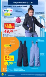Gazetka promocyjna Lidl - GAZETKA - Gazetka - ważna od 31.10 do 31.10.2025 - strona 12 - produkty: Por, Kurtka, Dzieci, Spodnie