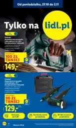 Gazetka promocyjna Lidl - GAZETKA - Gazetka - ważna od 31.10 do 31.10.2025 - strona 4 - produkty: Parkside, Wyrzynarka, Akumulator