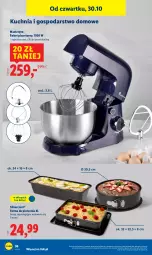 Gazetka promocyjna Lidl - GAZETKA - Gazetka - ważna od 31.10 do 31.10.2025 - strona 40 - produkty: Piec, Silvercrest, Robot planetarny, Kuchnia, Forma do pieczenia, Robot