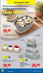 Gazetka promocyjna Lidl - GAZETKA - Gazetka - ważna od 31.10 do 31.10.2025 - strona 42 - produkty: Silvercrest, Ser, Kuchnia, Pojemnik, Pudełko