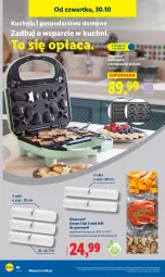 Gazetka promocyjna Lidl - GAZETKA - Gazetka - ważna od 31.10 do 31.10.2025 - strona 44 - produkty: Silvercrest, Por, Kuchnia, Gofrownica, Rolki, Płyta, Fa