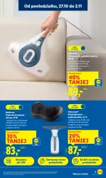 Gazetka promocyjna Lidl - GAZETKA - Gazetka - ważna od 31.10 do 31.10.2025 - strona 5 - produkty: Silvercrest, Odkurzacz, Myjka do okien, Isana, Poduszka, Akumulator