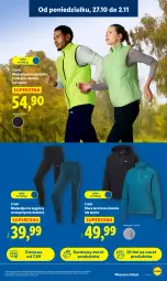 Gazetka promocyjna Lidl - GAZETKA - Gazetka - ważna od 31.10 do 31.10.2025 - strona 7 - produkty: Por, Gin, Kamizelka, Legginsy, Bluza