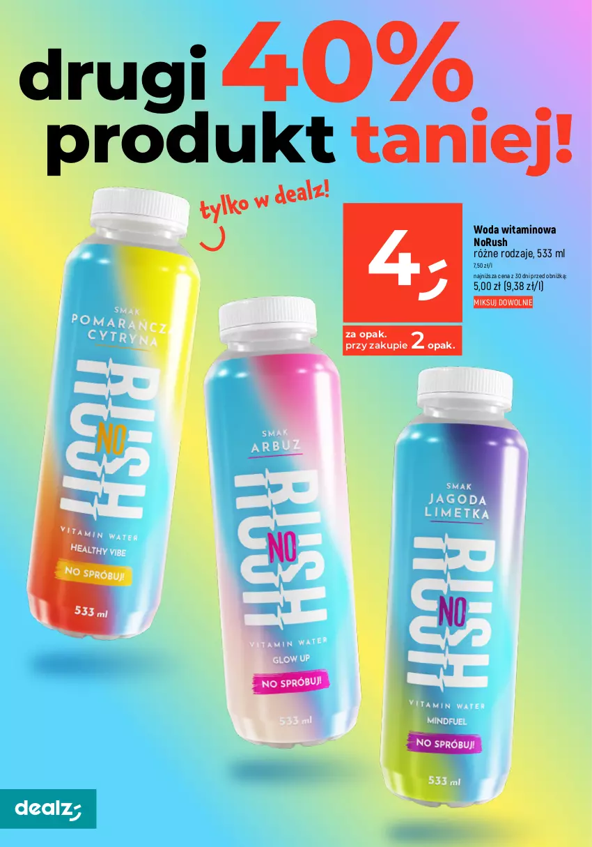 Gazetka promocyjna Dealz - MAKE A DEALZ - ważna 11.04 do 17.04.2024 - strona 12 - produkty: Gra, Napój, Woda, Woda mineralna