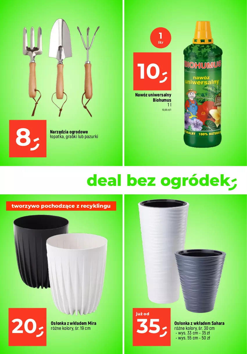 Gazetka promocyjna Dealz - MAKE A DEALZ - ważna 11.04 do 17.04.2024 - strona 29 - produkty: Biohumus, Gra, Mus, Nawóz, Ogród, Osłonka