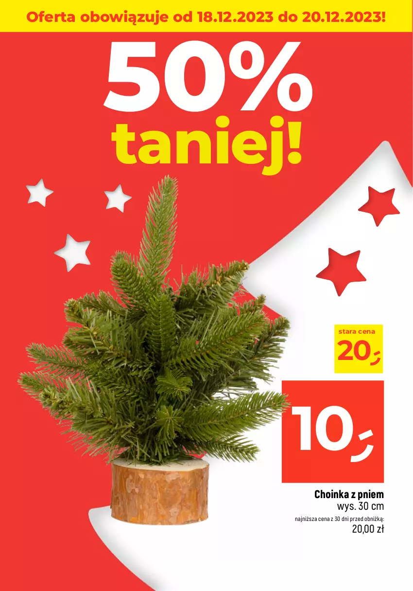 Gazetka promocyjna Dealz - NAJTAŃSZE ŚWIĘTA! - ważna 18.12 do 20.12.2023 - strona 5 - produkty: Choinka, Inka, Karp, Przysmaki, Zabawka