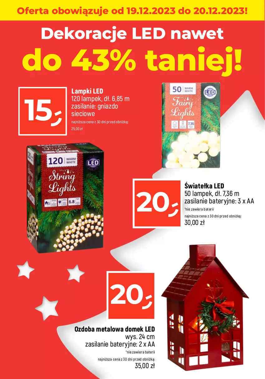 Gazetka promocyjna Dealz - NAJTAŃSZE ŚWIĘTA! - ważna 18.12 do 20.12.2023 - strona 7 - produkty: Ozdoba, Renifer, Silan, Tera