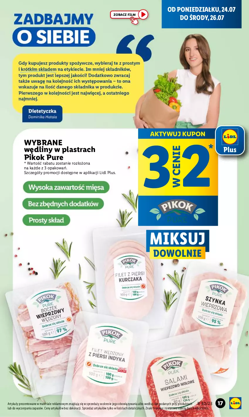 Gazetka promocyjna Lidl - GAZETKA - ważna 24.07 do 29.07.2023 - strona 27 - produkty: PIKOK, Pur