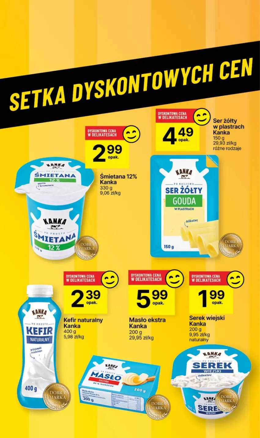 Gazetka promocyjna Delikatesy Centrum - NOWA GAZETKA Delikatesy Centrum od 22 lutego! 22-28.02.2024 - ważna 22.02 do 28.02.2024 - strona 32 - produkty: Kefir, Kefir naturalny, Masło