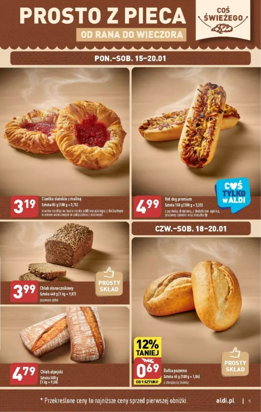 Gazetka promocyjna Aldi - ważna 15.01 do 21.01.2024 - strona 33 - produkty: Mus, Piec