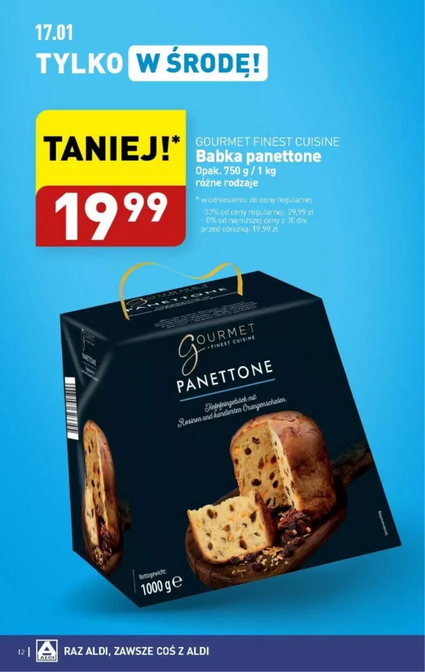 Gazetka promocyjna Aldi - ważna 15.01 do 21.01.2024 - strona 4 - produkty: Babka