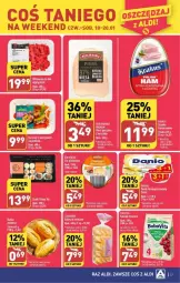 Gazetka promocyjna Aldi - Gazetka - ważna od 21.01 do 21.01.2024 - strona 16 - produkty: Piec, Ser, Por, Hofburger, Danone, Szynka konserwowa, Szynka, Burger, Danio, Gala