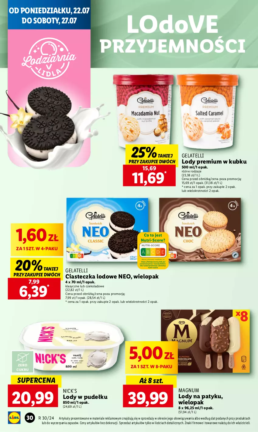 Gazetka promocyjna Lidl - GAZETKA - ważna 22.07 do 24.07.2024 - strona 34 - produkty: Dove, Lody