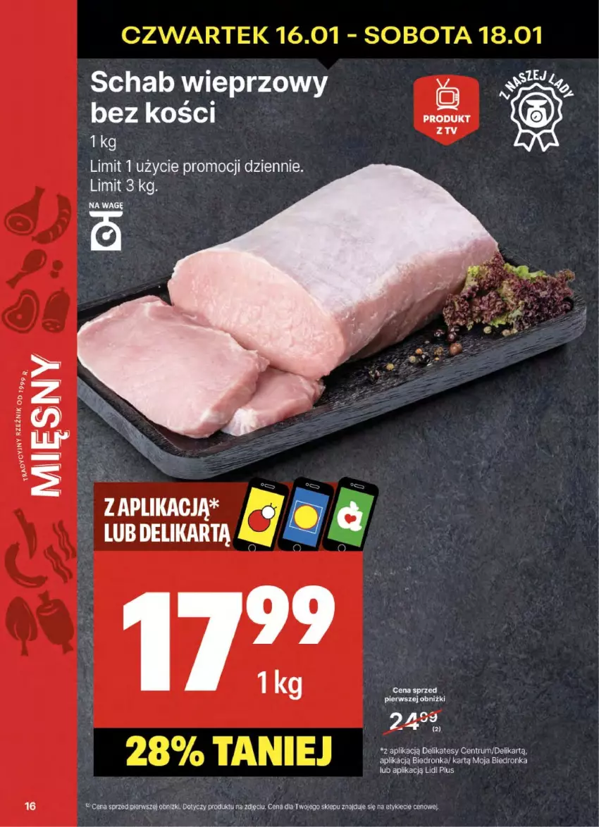 Gazetka promocyjna Delikatesy Centrum - NOWA GAZETKA Delikatesy Centrum od 16 stycznia! 16-22.01.2025 - ważna 16.01 do 22.01.2025 - strona 16 - produkty: Dron, Rum, Schab wieprzowy