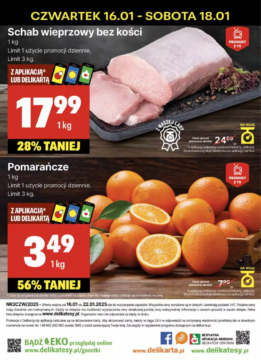 Gazetka promocyjna Delikatesy Centrum - NOWA GAZETKA Delikatesy Centrum od 16 stycznia! 16-22.01.2025 - ważna 16.01 do 22.01.2025 - strona 44 - produkty: Dron, Gra, Mobil, Pomarańcze, Rum, Schab wieprzowy