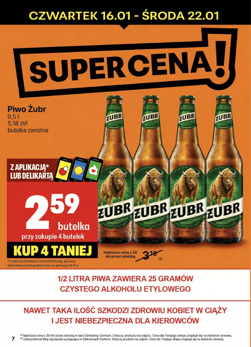 Gazetka promocyjna Delikatesy Centrum - NOWA GAZETKA Delikatesy Centrum od 16 stycznia! 16-22.01.2025 - ważna 16.01 do 22.01.2025 - strona 7 - produkty: Gra, Piec, Piwa, Rum