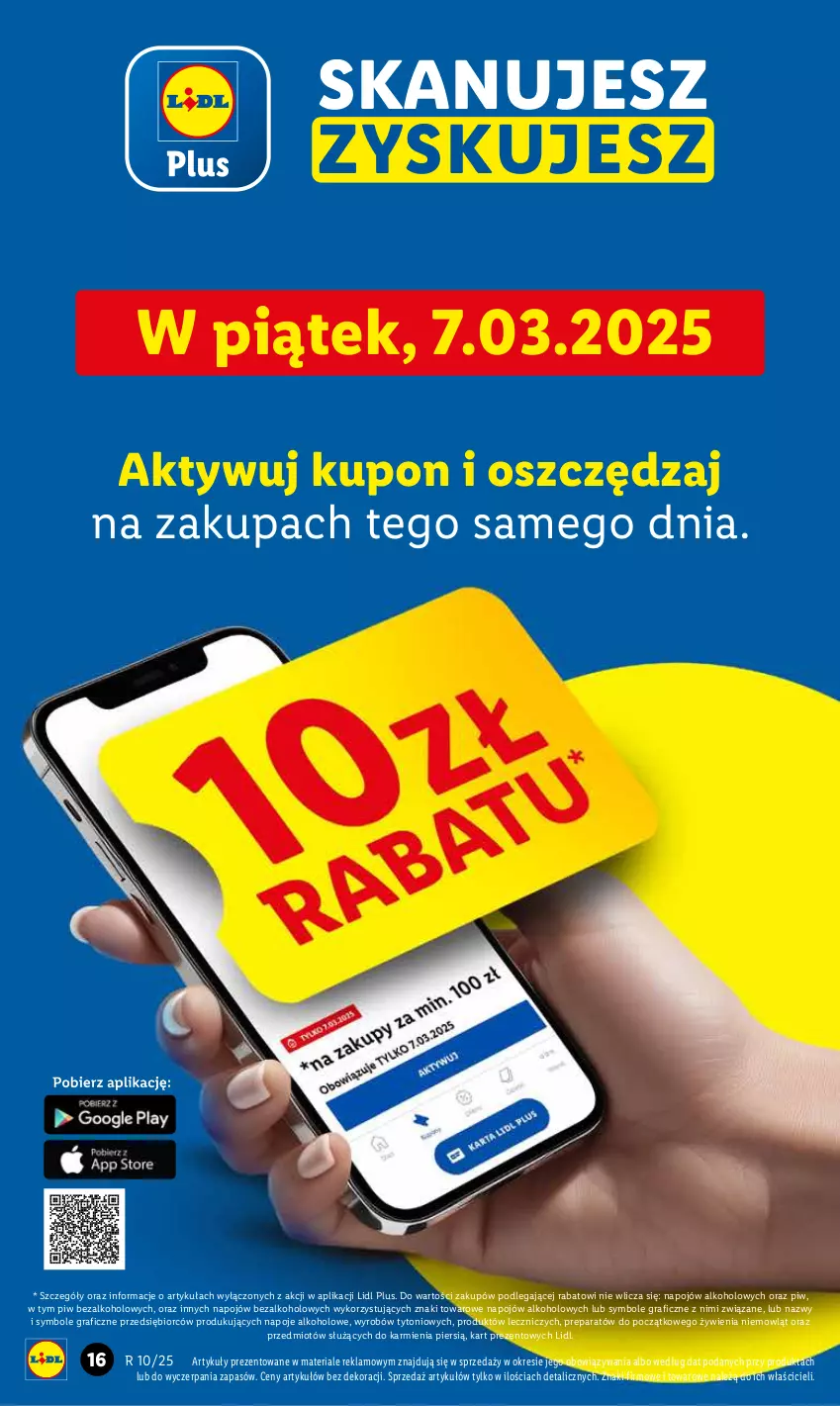 Gazetka promocyjna Lidl - GAZETKA - ważna 06.03 do 08.03.2025 - strona 18 - produkty: Gra, Karmi, Napoje, Znicz