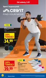 Gazetka promocyjna Lidl - GAZETKA - Gazetka - ważna od 03.01 do 03.01.2026 - strona 14 - produkty: Por, Buty, Dres, Sport, Spodnie, Spodnie dresowe