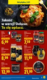 Gazetka promocyjna Lidl - GAZETKA - Gazetka - ważna od 03.01 do 03.01.2026 - strona 29 - produkty: Makaron, Sos, Oliwki, Sos pomidorowy, Pasztet