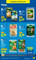 Gazetka promocyjna Lidl - GAZETKA - Gazetka - ważna od 03.01 do 03.01.2026 - strona 31 - produkty: Tofu, Burger, Bazyl, Groch, Gyros