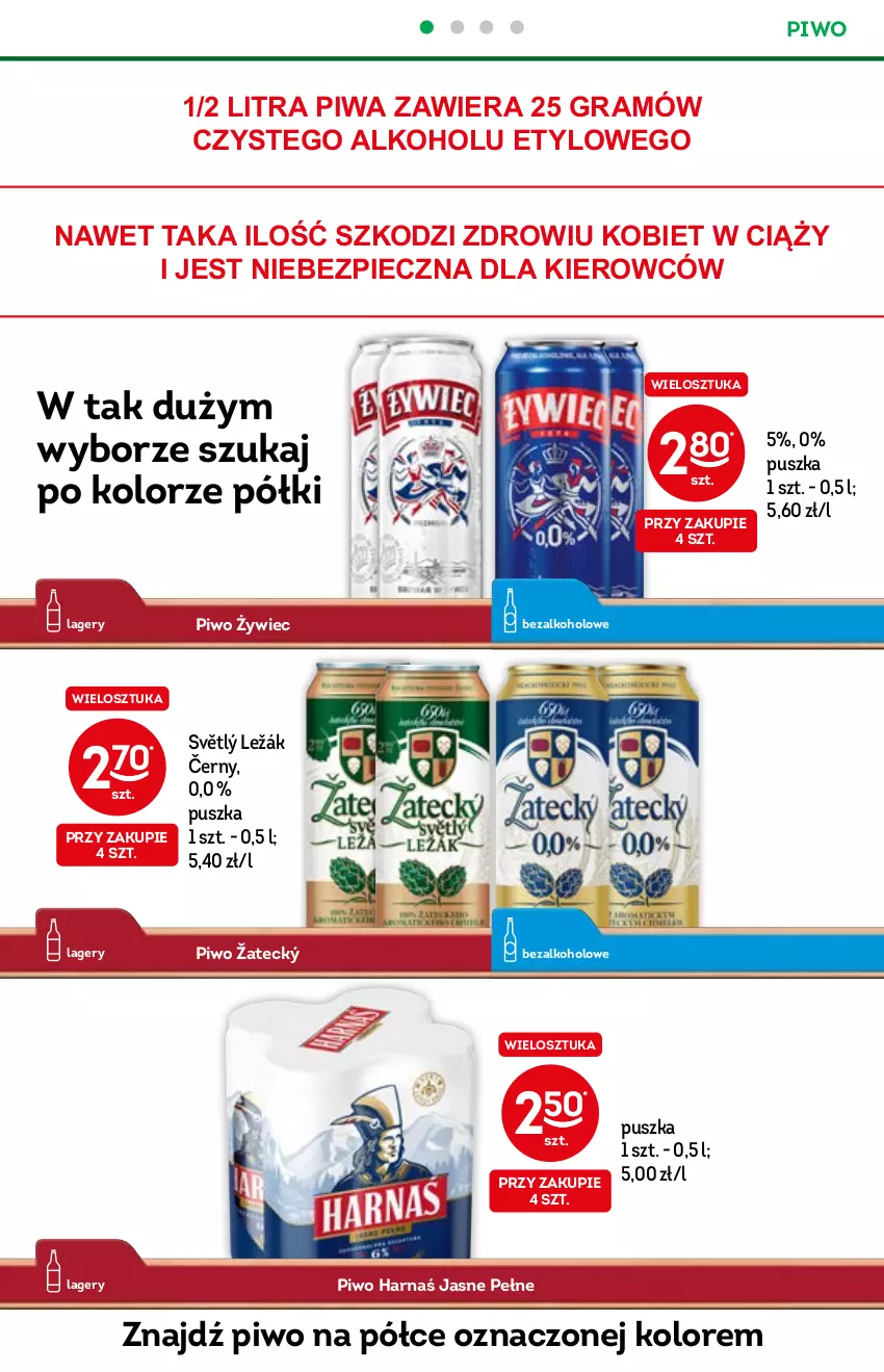 Gazetka promocyjna Żabka - ważna 03.11 do 09.11.2021 - strona 16 - produkty: Gra, Harnaś, Piec, Piwa, Piwo