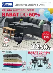 Gazetka promocyjna Jysk - Oferta tygodnia - Gazetka - ważna od 27.04 do 27.04.2021 - strona 2 - produkty: Stół, Sofa, Artwood, Wełna, Ręcznik, Krzesło, Poduszka, Olej, Mięta, Fa