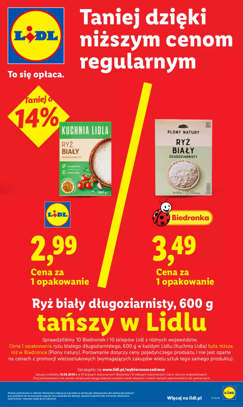 Gazetka promocyjna Lidl - Gazetka ważna od 24.08 do 26.08 - ważna 24.08 do 26.08.2026 - strona 5 - produkty: Dron, Gra, Kuchnia, Por, Rama, Ryż, Ryż biały