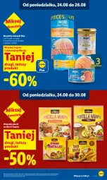 Gazetka promocyjna Lidl - Gazetka ważna od 24.08 do 26.08 - Gazetka - ważna od 26.08 do 26.08.2026 - strona 13 - produkty: Tortilla, Lack, Tuńczyk
